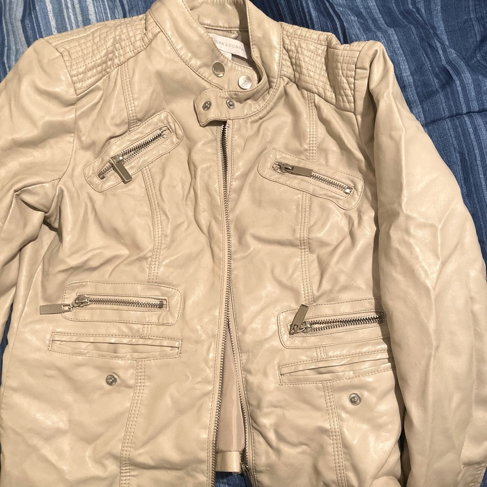 A leather jacket